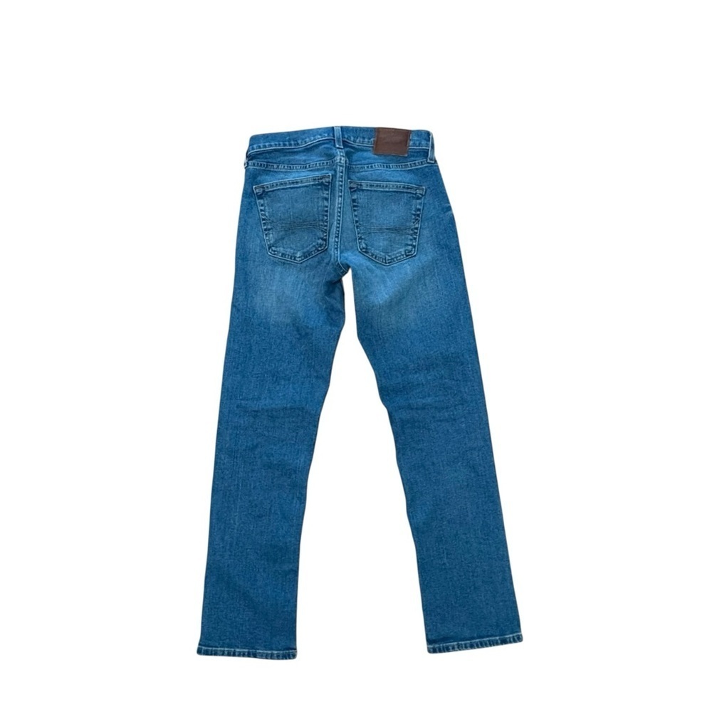 Hollister Men's 28W x 30L" Slim Straight Denim Blue Stretch Casual Jeans - Picture 4 of 5